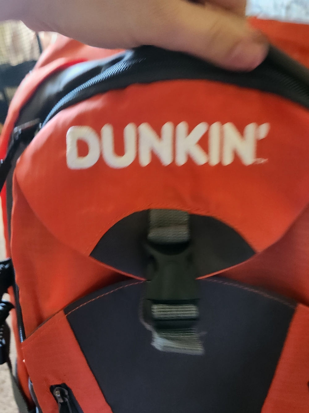Dunkin Limited Edition orange Backpack Lightweight Collectible + Sunglasses! New - Picture 4 of 10